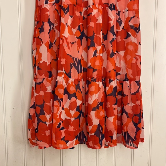NWT Sincerely Jules FLORAL sleeves Dress SIZE SMALL - Picture 2 of 6